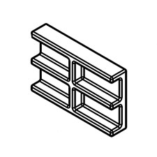 Milwaukee 42-38-0137 Bumper Holder (2 Each for Top & Bottom Avs)