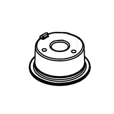 Milwaukee 42-52-0007 Led Mounting Cap Support with Nut