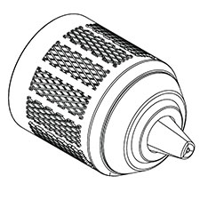 Milwaukee 42-66-2706 1/2” Keyless Chuck with Carbide Jaws
