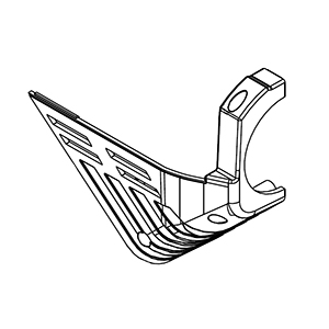Milwaukee 43-76-0014 Front Housing Cover - Right