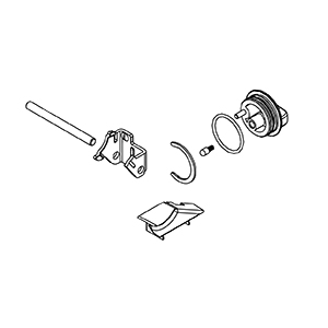 Milwaukee 44-10-5390 Shift Selector Assy