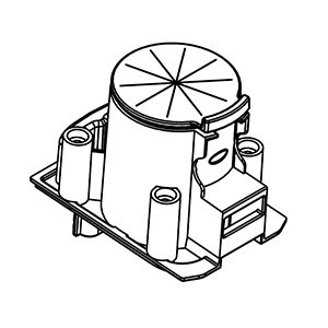 Milwaukee 44-14-0076 Inlet Connector Assembly