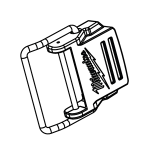 Milwaukee 44-20-1015 Latch, Plastic