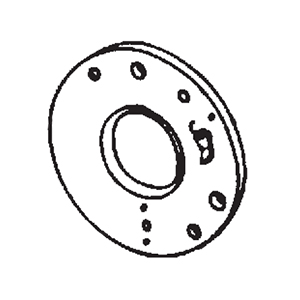 Milwaukee 44-66-6193 Handwheel Side Plate (3 and 5 Ton)