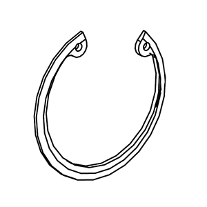 Milwaukee 44-90-0405 Int Beveled Retaining Ring, MT-37