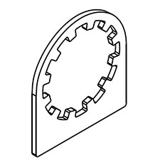 Milwaukee 44-66-0303 Locking Plate