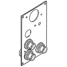 Milwaukee 44-66-0810 Panel Plate Assembly