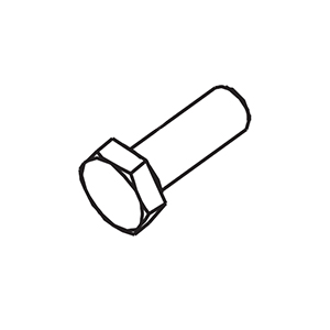 Milwaukee 45-04-0645 "1/4"" X 20 Unc Screw"