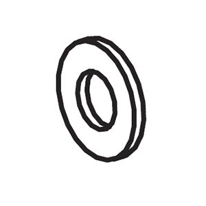 Milwaukee 45-88-0009 WASHER,ID6.4XOD12.0X1.6 Mm