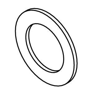 Milwaukee 45-88-0177 Flat Washer Stl Th 13X20X1MM Ox Bk