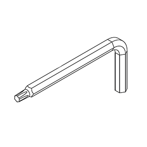 Milwaukee 49-96-0180 1/4" Hex / T-25 Blade Wrench
