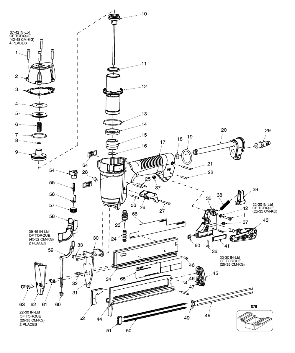 swingline 747 stapler repair diagram