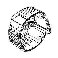 Porter Cable 5140155-37 Rear Cover