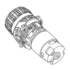 Porter Cable 90604615 Motor & Gearcase