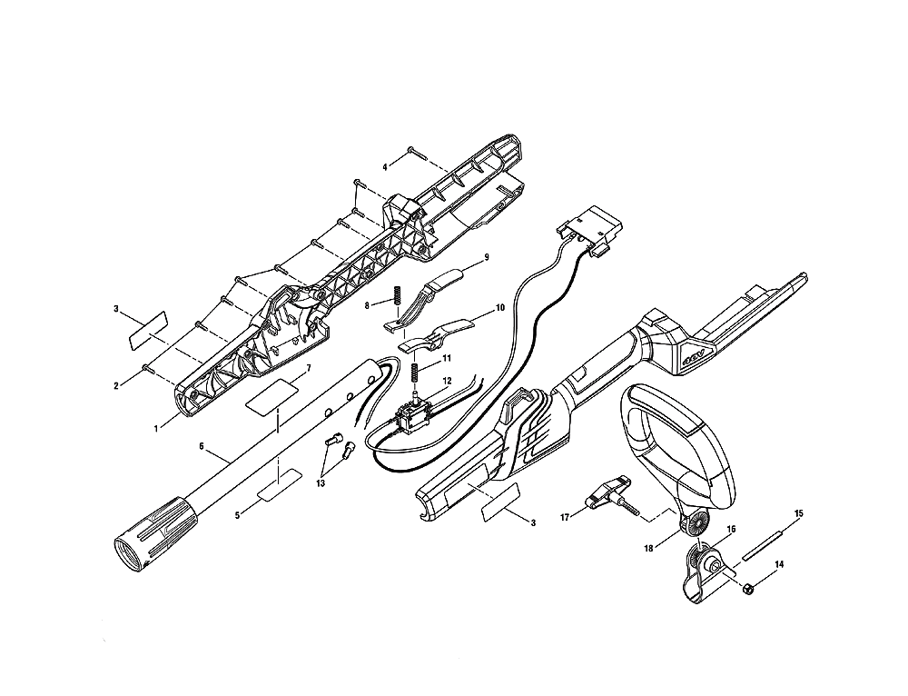 Ryobi Trimmer Parts Diagram
