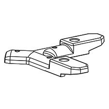 Ridgid 007760040470 Upper Handlebar Cover