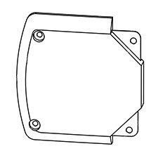 Ridgid 007760047000 Left Speaker Grile