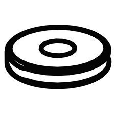 Ridgid 019616001180 Washer (OD18 X ID43 X 15t)