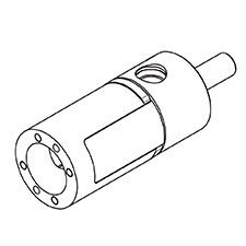 Ridgid 079067001701 Motor Assembly (inc Key Nos 13-20)