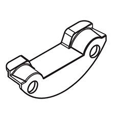 Ridgid 089038001110 Motor Baffle