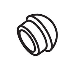 Ridgid 089260022009 Foot Pad (foot End Cap)