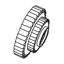 Ridgid 300003083 Output Gear Ass