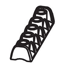 Ridgid 518363001 Removable Nozzle Tray Rubber