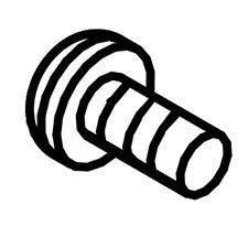 Ridgid 660438002 Screw M3 X 8mm Pan Hd.