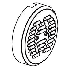 Ridgid 678296004 Brush Cover Shengfa