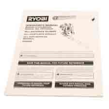 Ryobi 988000274 Operator