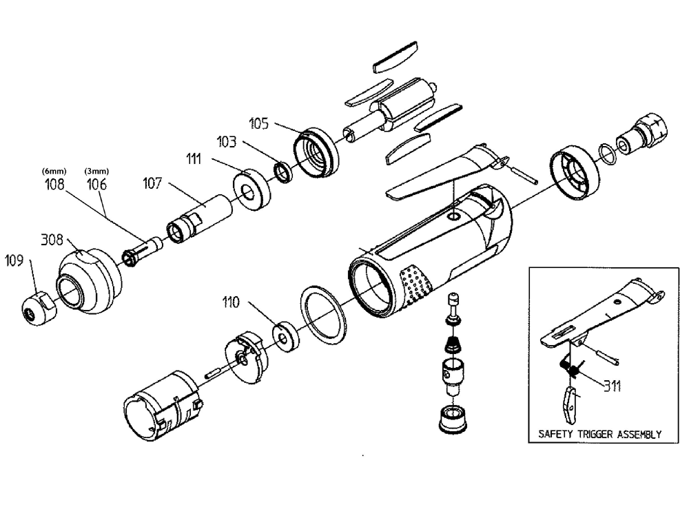 Buy Metabo STS7000-(090100604010) Replacement Tool Parts | Metabo
