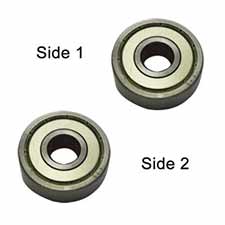 Superior Electric SE 628ZZ-D Replacement Ball Bearing - 2 X Shield -id 8 Mm X Od 24 Mmx W 8 Mm  Dewalt / Porter Cable N127530 (2pcs/pk)