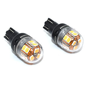 Superior Electric 921-15A-D2 Boat and Rv Led Light Bulb - 15LED 10-30V 320 Lumens 2.8W Amber - 2/Pack
