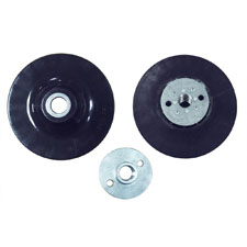 Superior Pads and Abrasives BP45 45" Angle Grinder Backing Pad for Resin Fiber Disc with 5/8 inch-11 Locking Nut
