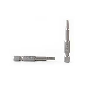 Superior Steel BSQ201-25PK 1# Square Recess Screwdriver Bits - 2 Inch Long - 25 Display Pack