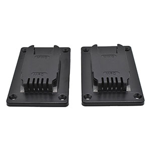 Superior TM-DWML18T Aftermarket Tool Mount for Dewalt & Milwaukee 18V-20V - 2/Pack