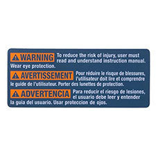 Bosch 1611110D15 Warning Plate