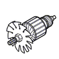 Bosch 1-619-X01-694 Armature 120V