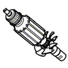 Bosch 2 610 008 120 Armature 120V