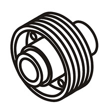 Chicago Pneumatic 8940158415 Air Inlet