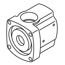 Chicago Pneumatic CA145189 Body-throttle Valve