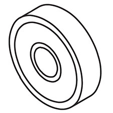 Chicago Pneumatic CA145309 Bearing-ball
