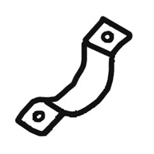 Delta 1345126 Clamp