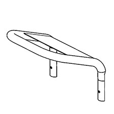 DeWalt 5140124-00 Rear Handle