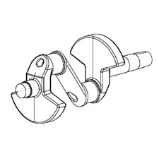 DeWalt 5140176-69 Crankshaft