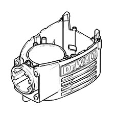 DeWalt 579772-00 Gear Case Assy