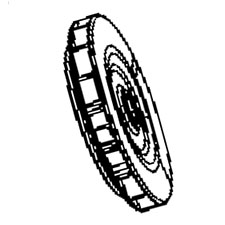 DeWalt 586611-00 Fan Assembly