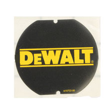 DeWalt 610722-00 Label