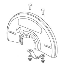 DeWalt 618895-00 Guard Assembly
