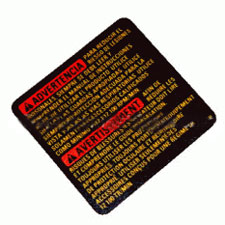 DeWalt 626891-00 Warning Label